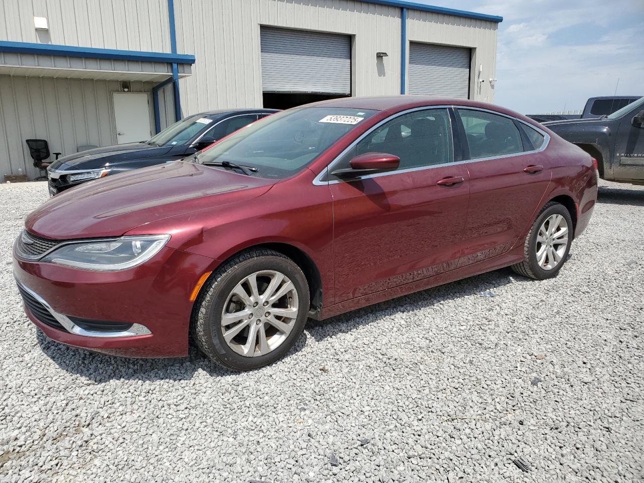 2015 Chrysler 200 Limited brown null gas 1C3CCCAB0FN521175 photo #1