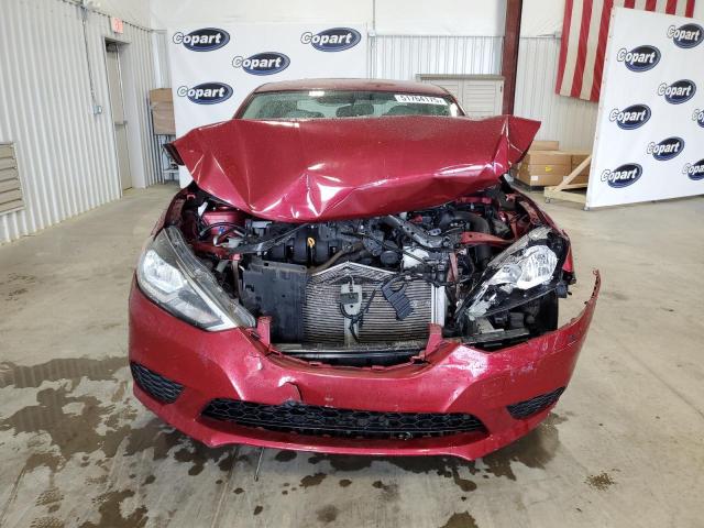  NISSAN SENTRA 2017 Красный