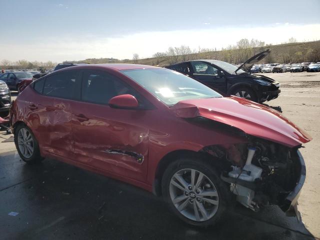  HYUNDAI ELANTRA 2018 Burgundy