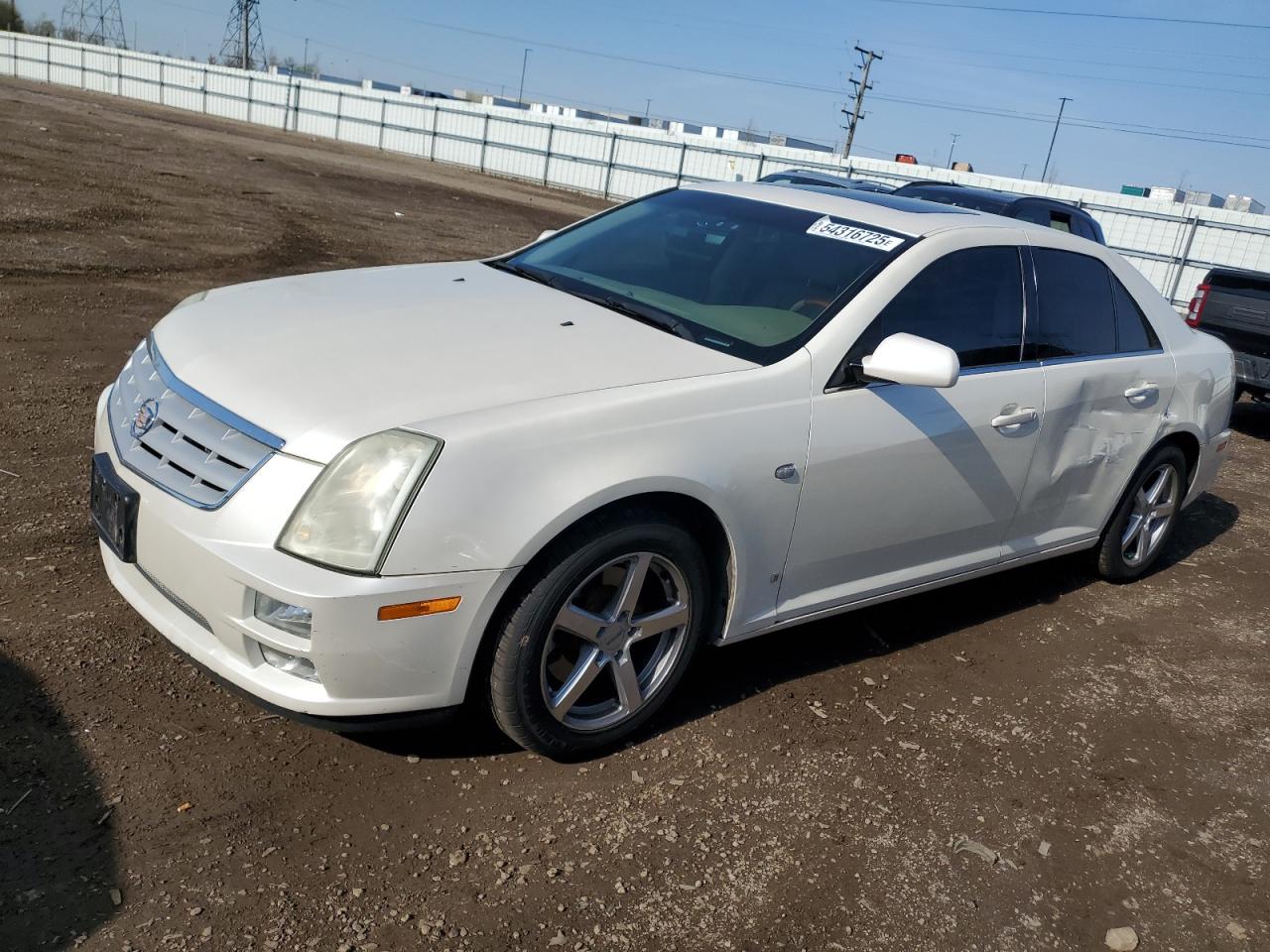 2007 Cadillac Sts  for Sale in Elgin, IL - Side