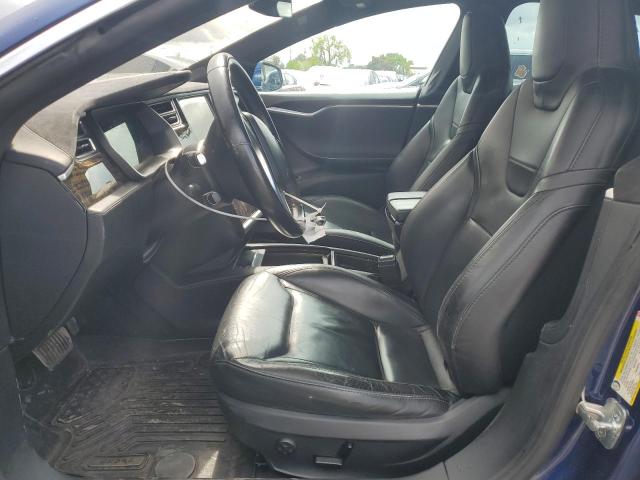 Хэтчбеки TESLA MODEL S 2016 Синий