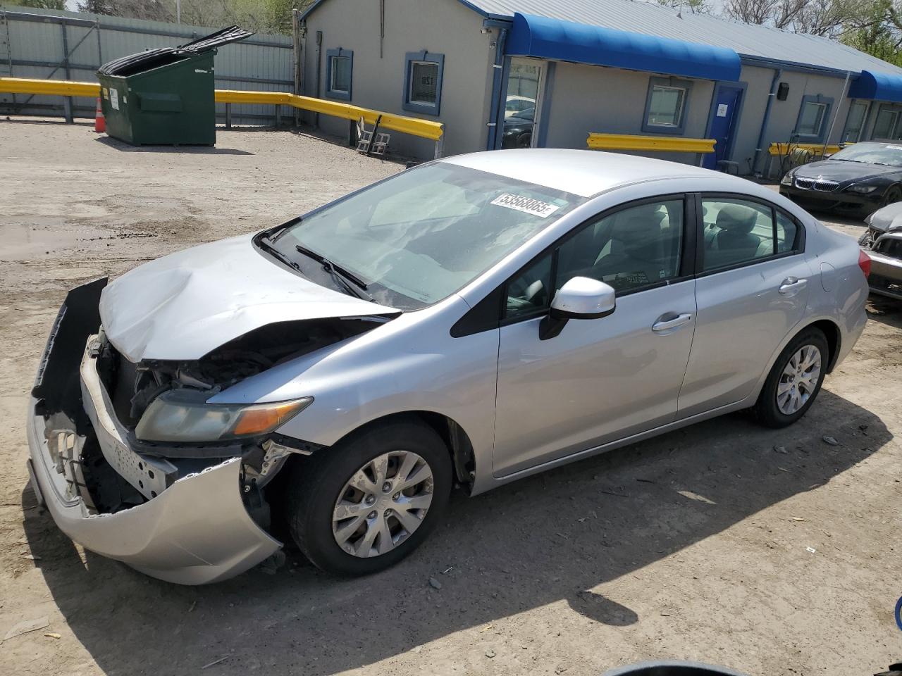 2012 Honda Civic Lx for Sale in Wichita, KS - Front End