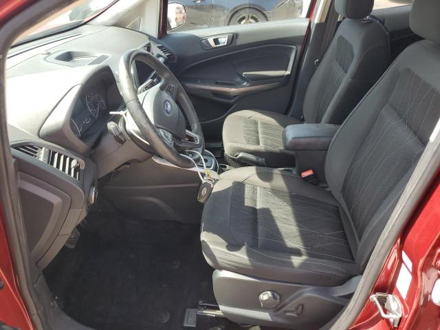  FORD ECOSPORT 2018 Czerwony