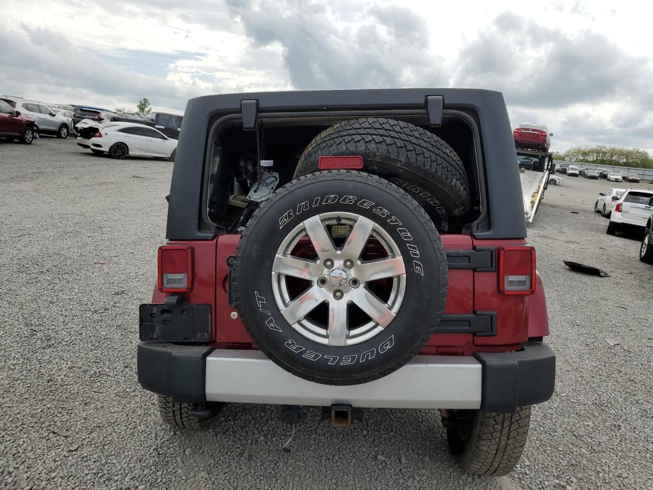 2013 Jeep Wrangler Unlimited Sahara VIN: 1C4BJWEG6DL548801 Lot: 54563075
