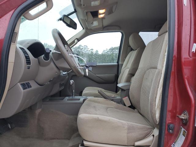  NISSAN FRONTIER 2014 Бордовий