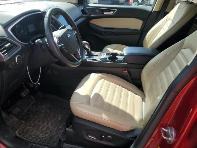  FORD EDGE 2018 Czerwony