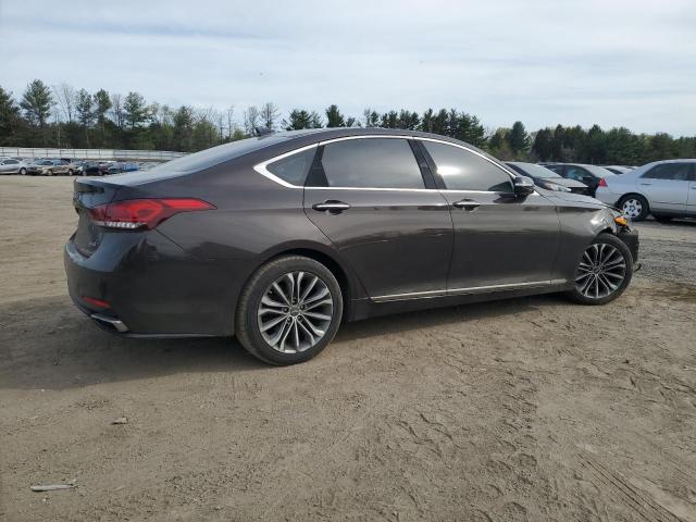 Sedans HYUNDAI GENESIS 2015 Brązowy