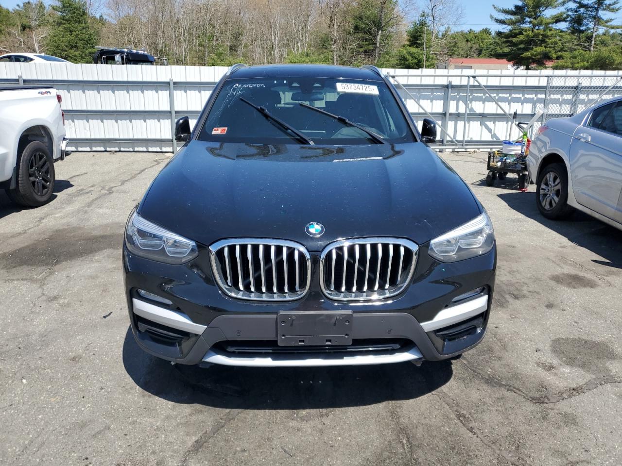 2019 BMW X3 xDrive30I VIN: 5UXTR9C57KLP97717 Lot: 53734725