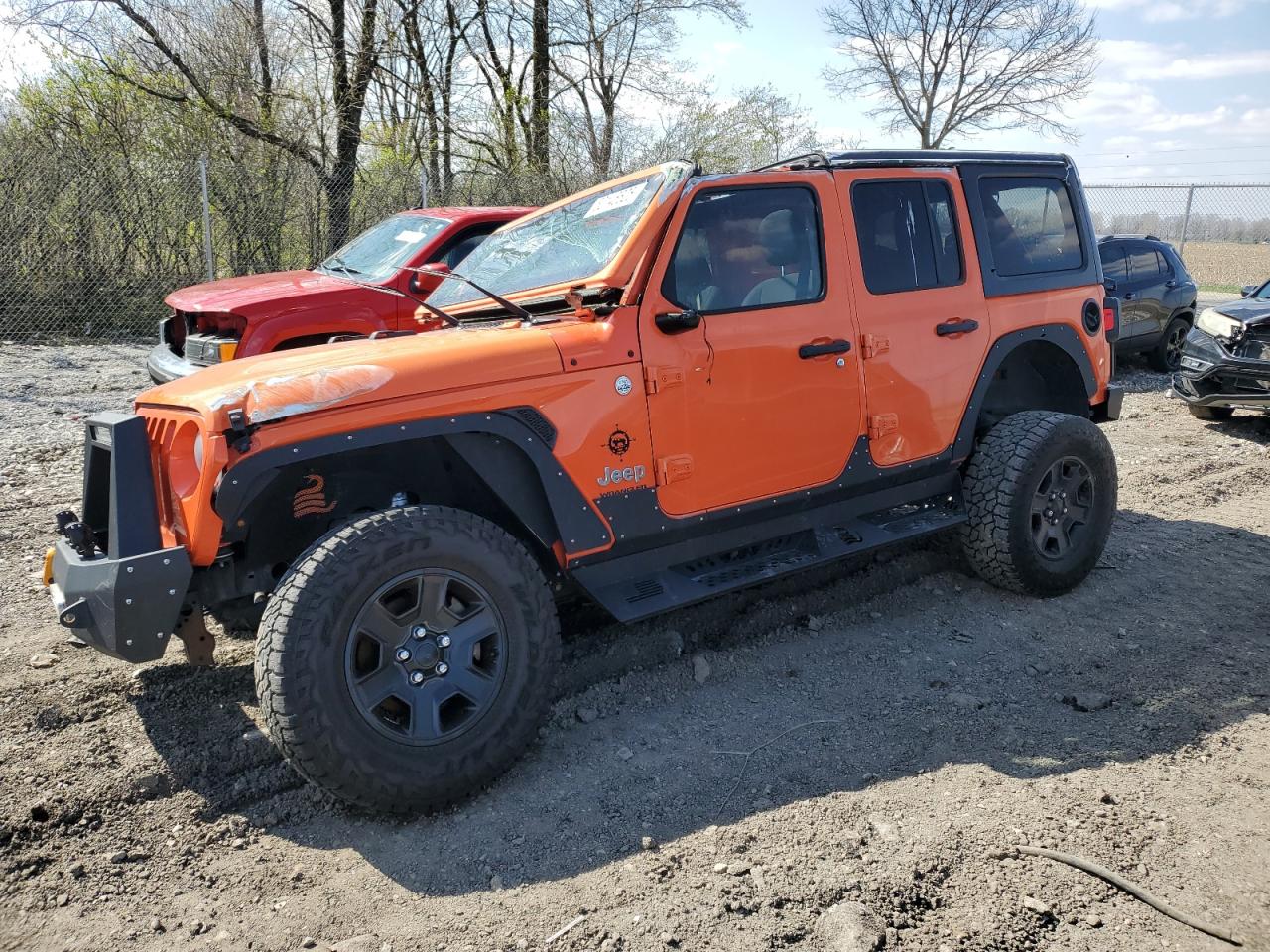 2018 Jeep Wrangler Unlimited Sport للبيع في Cicero، IN - Front End