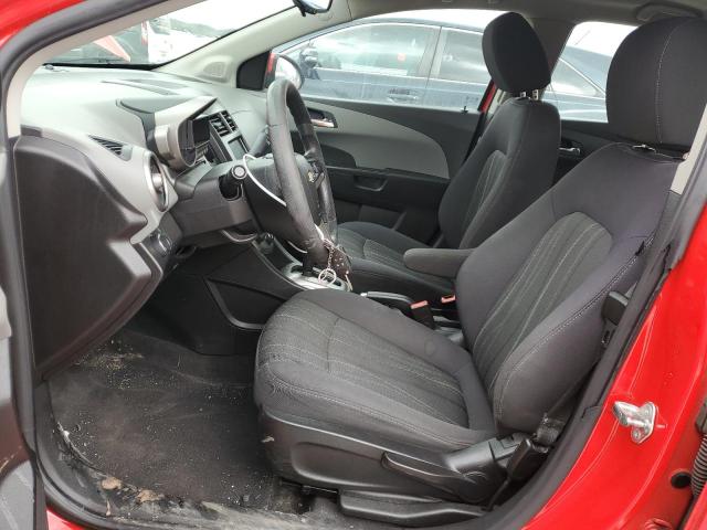  CHEVROLET SONIC 2014 Красный