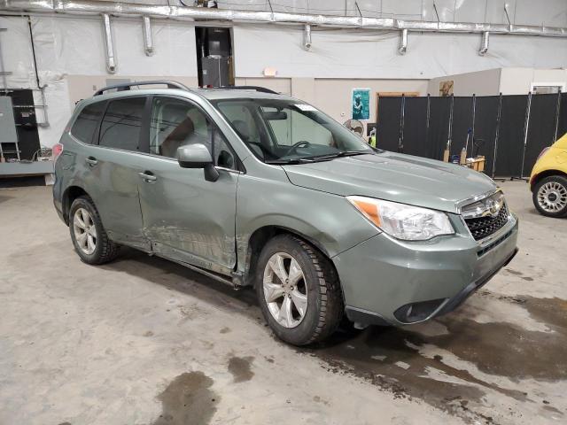  SUBARU FORESTER 2014 Zielony