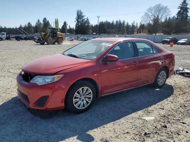  TOYOTA CAMRY 2014 Red