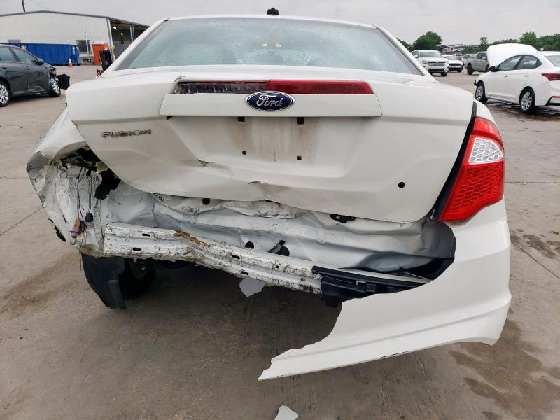  FORD FUSION 2012 White