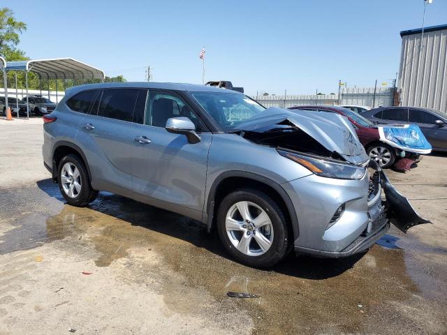  TOYOTA HIGHLANDER 2022 Blue