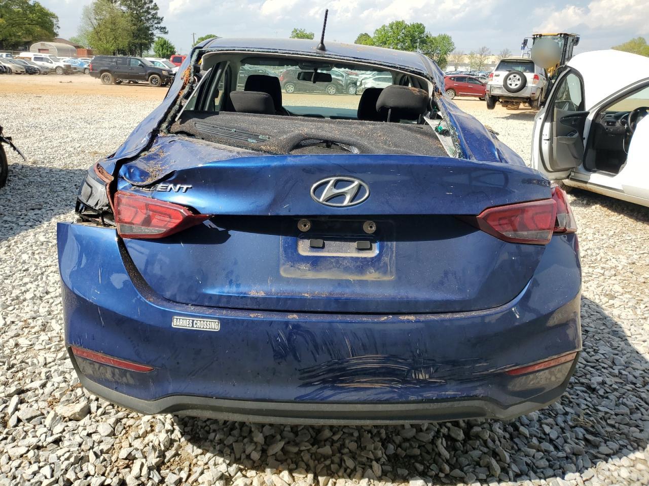 2022 Hyundai Accent Se VIN: 3KPC24A60NE168060 Lot: 52731065