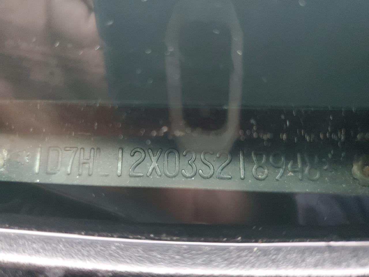 2003 Dodge Dakota Sxt VIN: 1D7H12X03S218948 Lot: 50825595