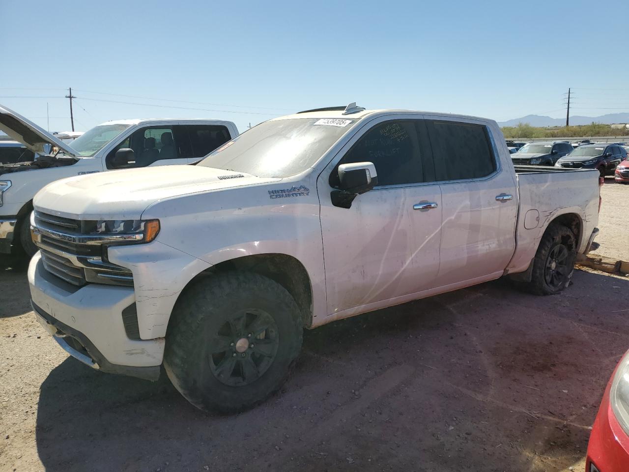 2021 Chevrolet Silverado K1500 High Country na sprzedaż w Tucson, AZ - Rear End