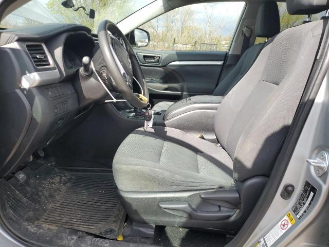  TOYOTA HIGHLANDER 2019 Серебристый