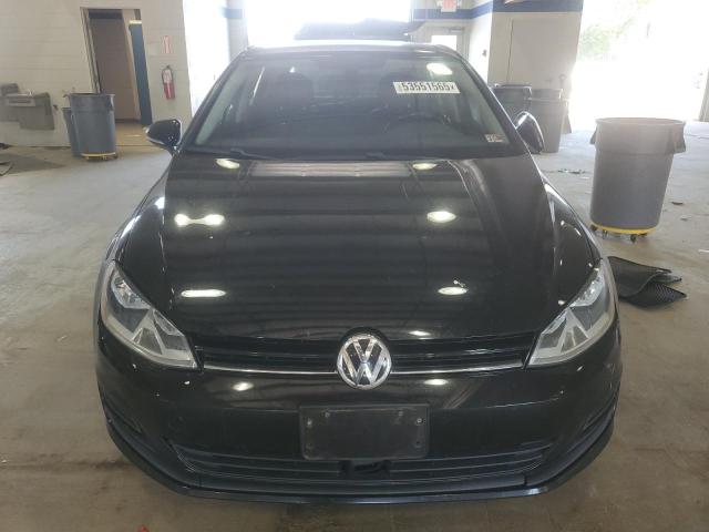  VOLKSWAGEN GOLF 2017 Черный