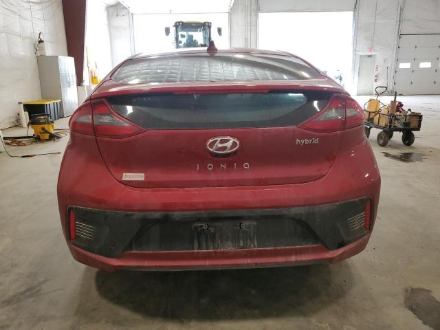 HYUNDAI IONIQ 2019 Red