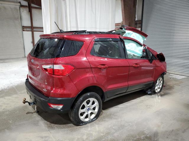  FORD ECOSPORT 2020 Red