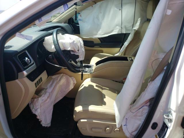  TOYOTA HIGHLANDER 2019 Белый