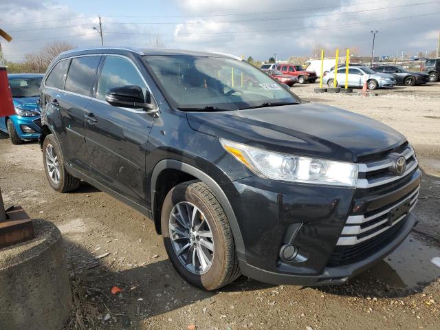 TOYOTA HIGHLANDER 2019 Черный