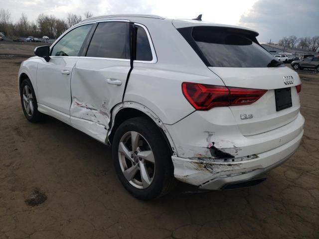  AUDI Q3 2020 Белы