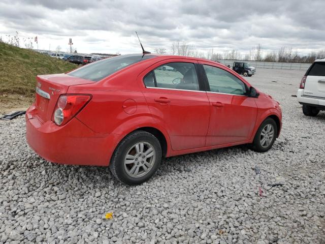  CHEVROLET SONIC 2014 Красный