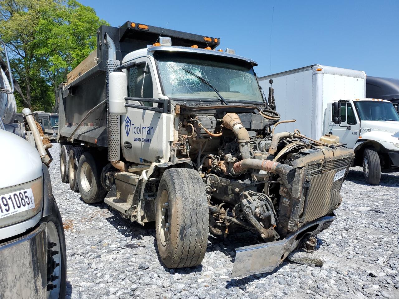 2018 Kenworth T880 Dump Truck იყიდება Cartersville-ში, GA - Rollover