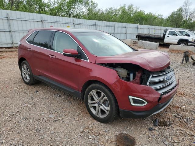  FORD EDGE 2018 Красный