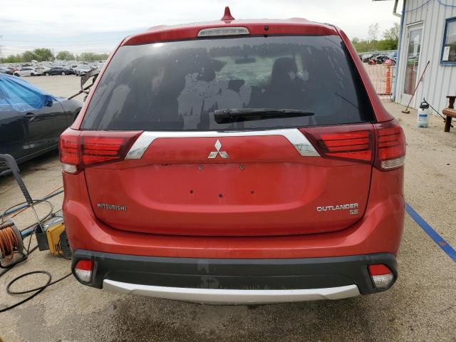  MITSUBISHI OUTLANDER 2017 Burgundy