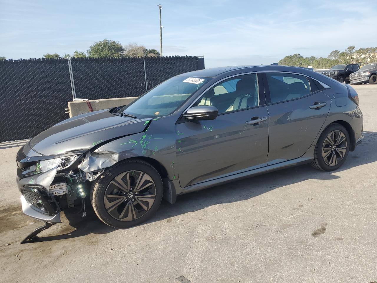 2017 Honda Civic Ex for Sale in Orlando, FL - Front End