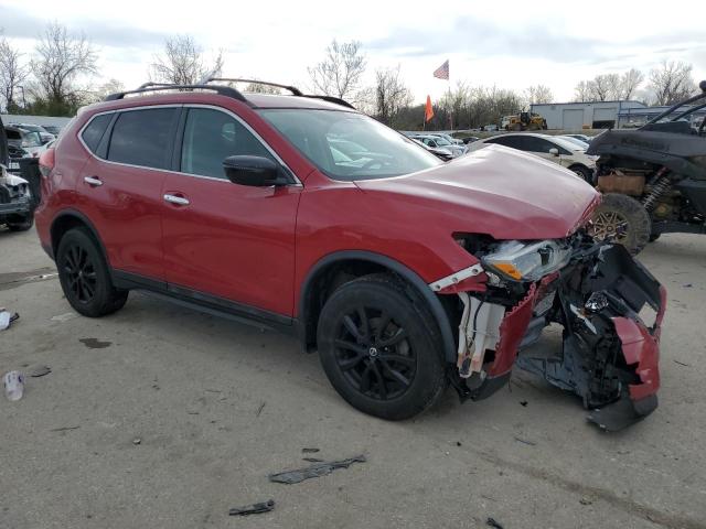  NISSAN ROGUE 2017 Красный