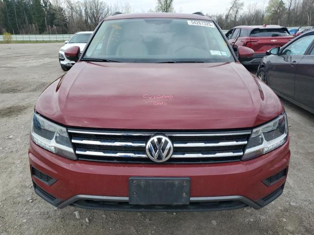  VOLKSWAGEN TIGUAN 2019 Червоний