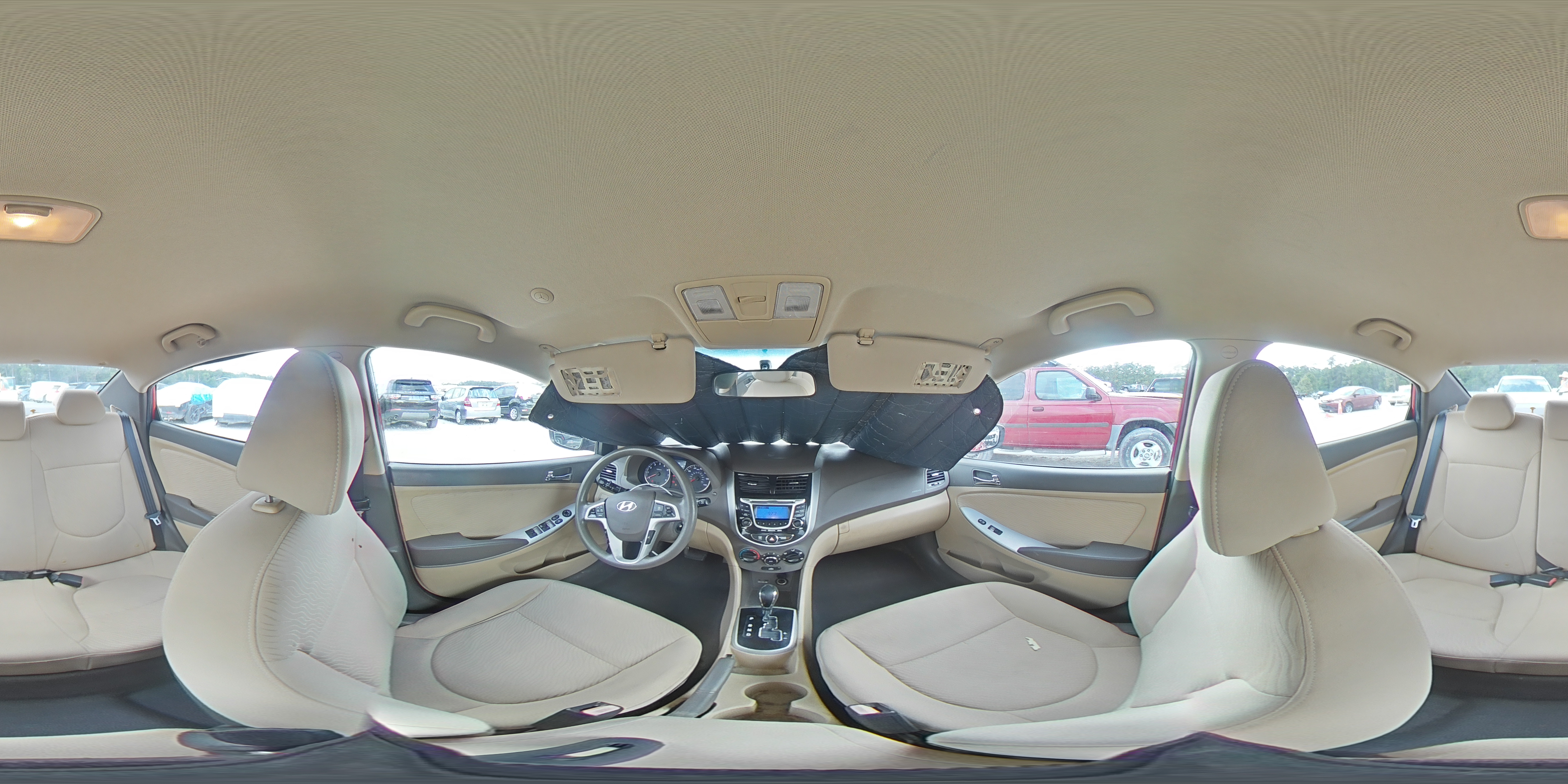 2012 Hyundai Accent Gls VIN: KMHCU4AE7CU097080 Lot: 53121705