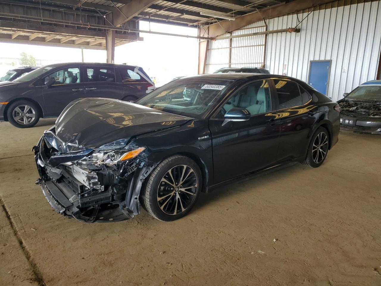 2018 Toyota Camry Hybrid продається в American Canyon, CA - Front End