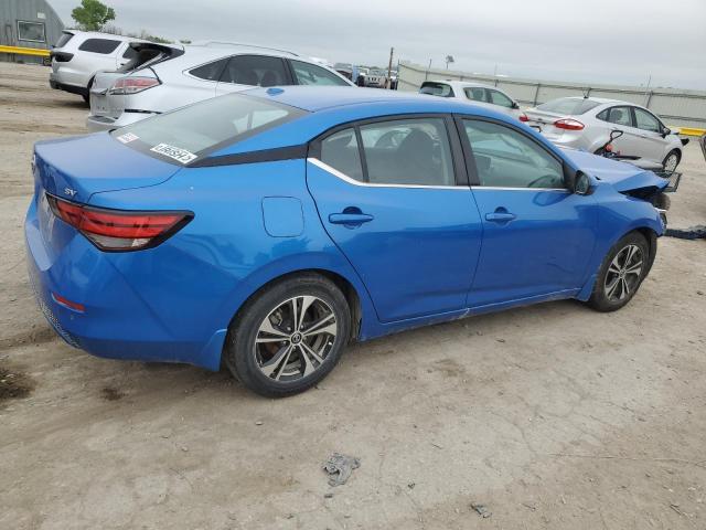  NISSAN SENTRA 2021 Синий