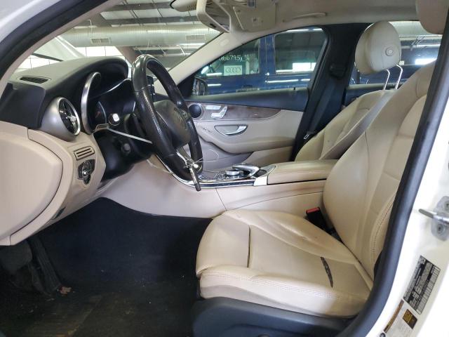 Sedans MERCEDES-BENZ C-CLASS 2015 White