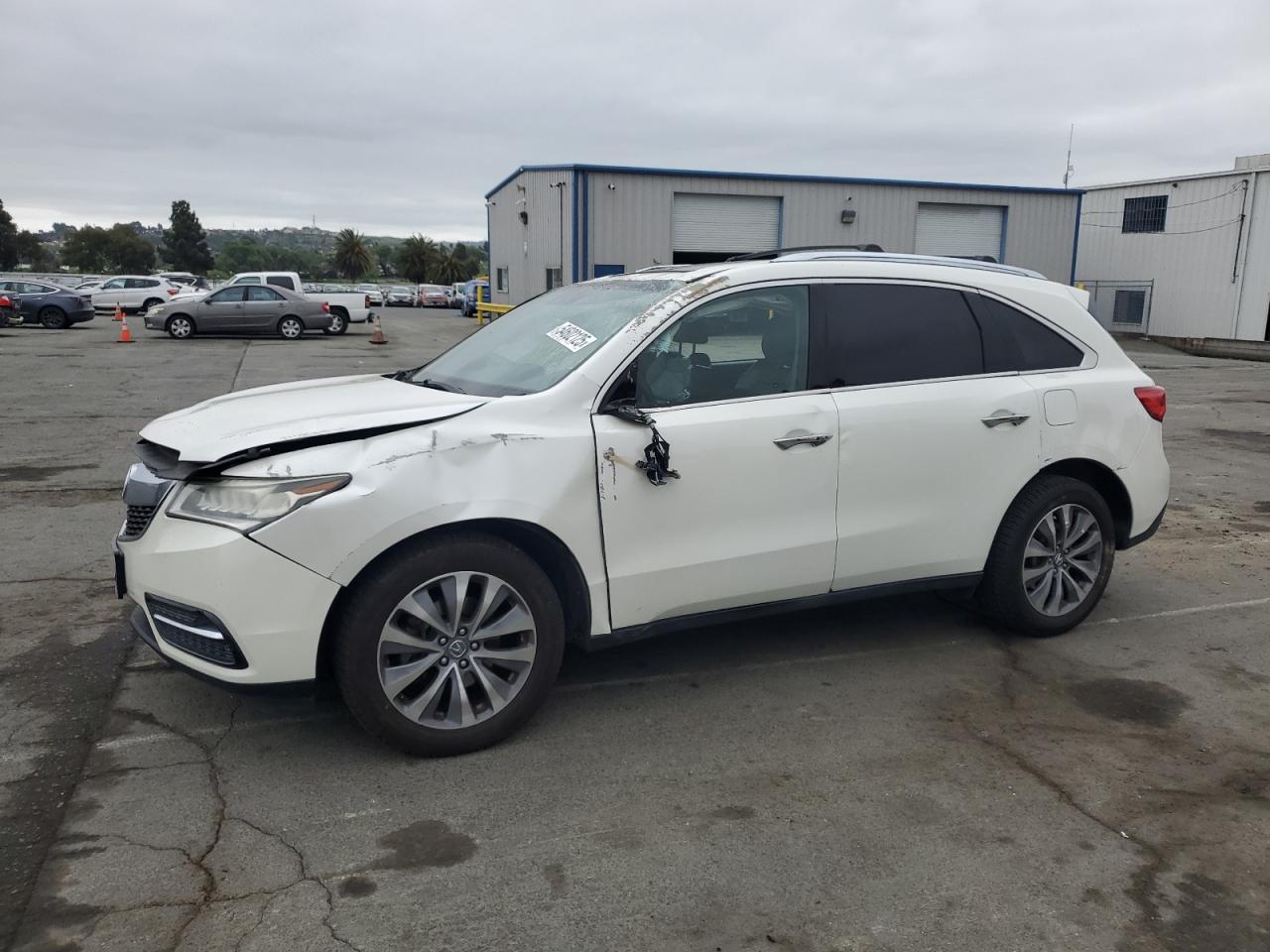 2015 Acura Mdx Technology на продаже в Vallejo, CA - All Over