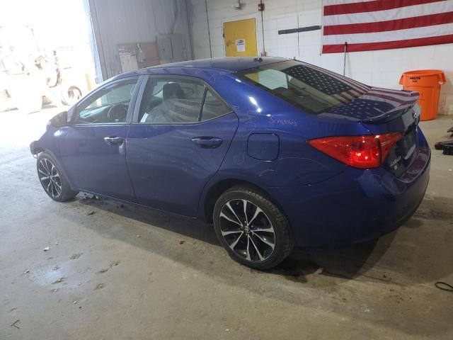  TOYOTA COROLLA 2018 Blue