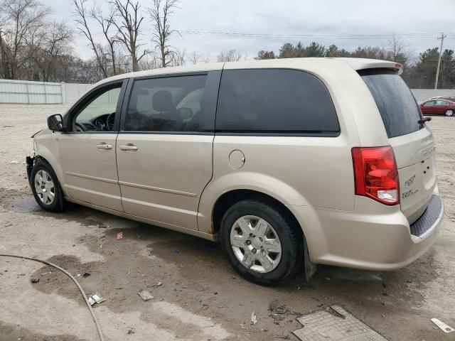  DODGE CARAVAN 2012 Золотой
