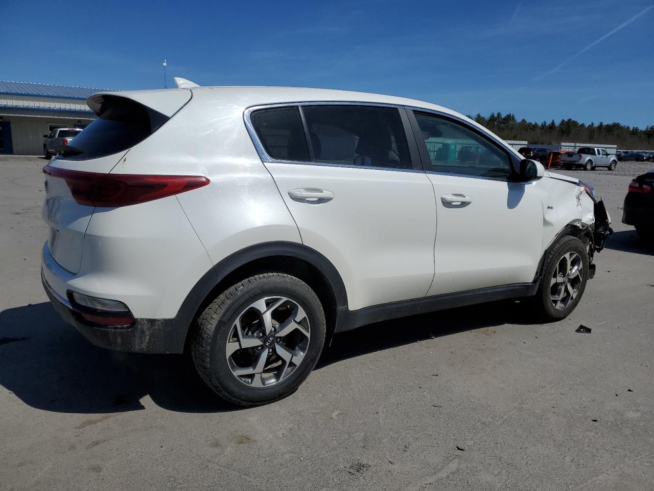 Sale history of 2022 Kia Sportage, VIN: KNDPMCAC5N7004234 COPART