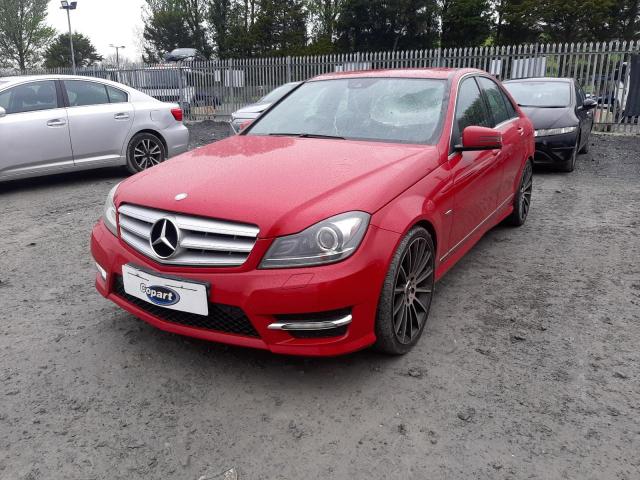 2012 MERCEDES-BENZ C CLASS C220 CDI BLUEEFFICIENCY SPORT 4DR AUTO for sale at Copart BELFAST