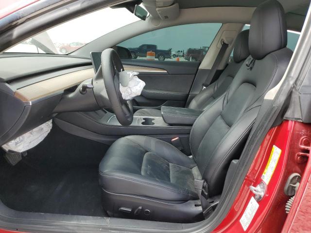  TESLA MODEL 3 2022 Red