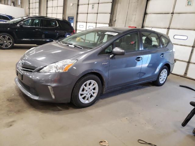 Crossovers TOYOTA PRIUS 2012 Szary