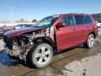2008 Toyota Highlander Sport de vânzare în Littleton, CO - Front End