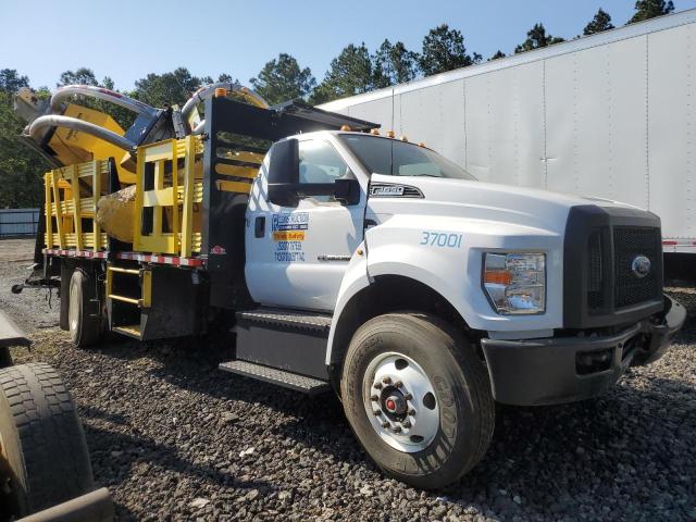 2024 Ford F650 Super Duty Flatbed Truck With Crash Attenuator