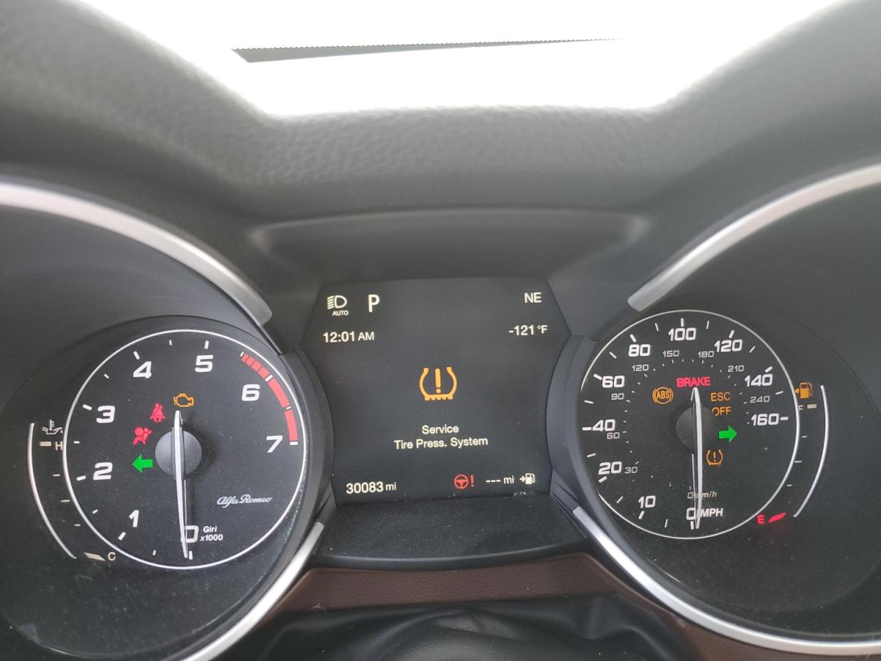 2019 Alfa Romeo Stelvio Ti VIN: ZASPAKBN4K7C69619 Lot: 55015605