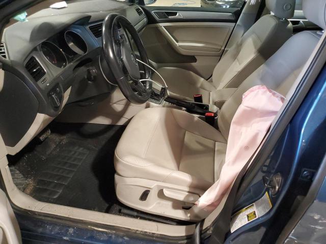  VOLKSWAGEN GOLF 2015 Blue